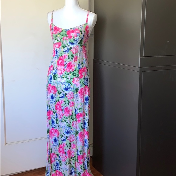 H & M Long Floral Maxi Dress - Picture 1 of 5